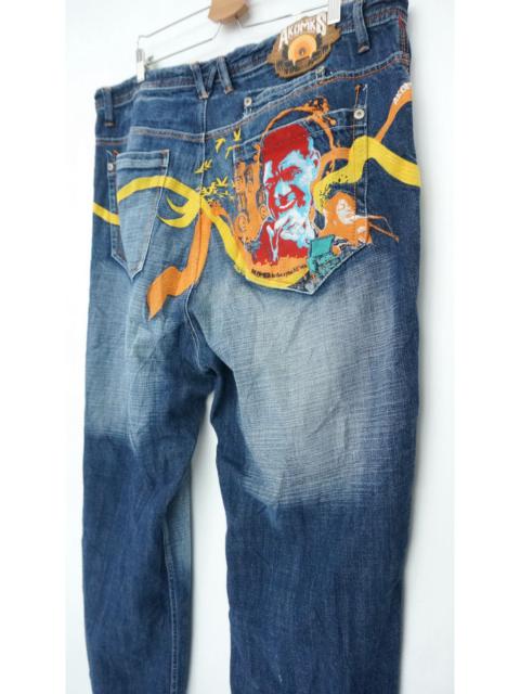 Other Designers Brand - 🔥 AKDMKS Akademiks Embroidered Big Tall Jeans