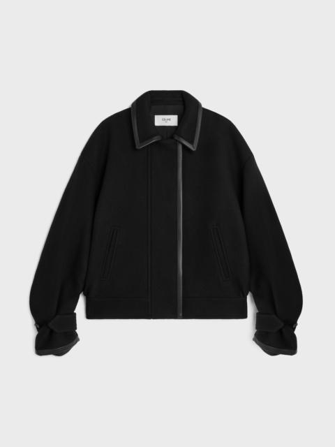 CELINE jacket IN DOUBLE-FACE WOOL FELT