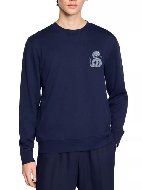 Sandro Snake Detail Sweater