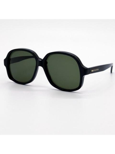 Valentino NEW VALENTINO SUNGLASSES VLS-177A BLACK GREEN WOMEN EYEWEAR