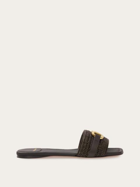 Gancini buckle slide