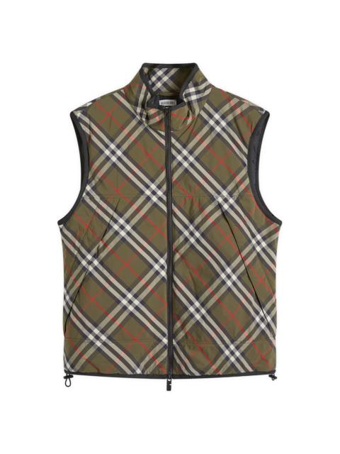 Burberry Check Padded Gilet