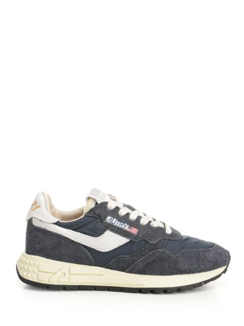 AUTRY Reelwind Low Wom Ut12 Suede/Net Plugh/Zephyr Sneakers Black