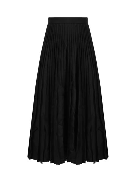 Creased Pleated Skirt