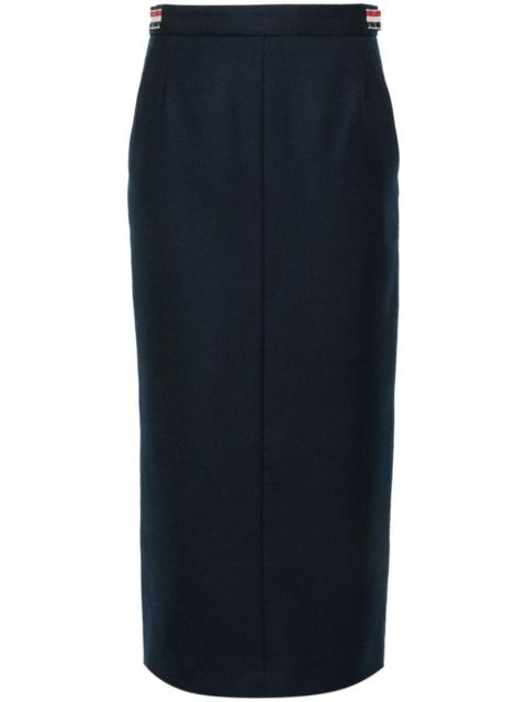 Thom Browne Thom Browne Women High-Waisted Midi Skirt