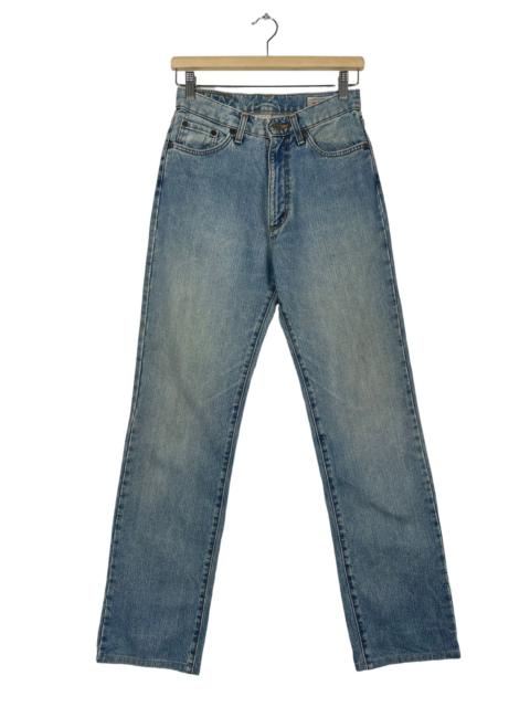 Other Designers Wrangler Faded Blue Ripped Denim