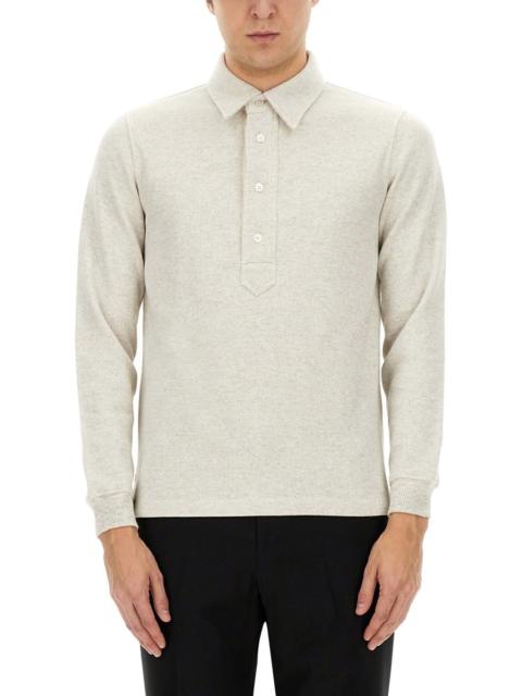 TOM FORD Tom Ford Men Cotton Blend Polo Shirt