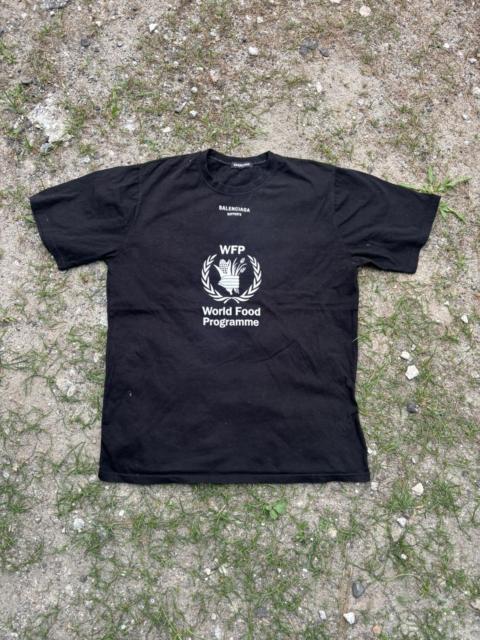 BALENCIAGA Balenciaga World Food Programme Saving Lives Tshirt
