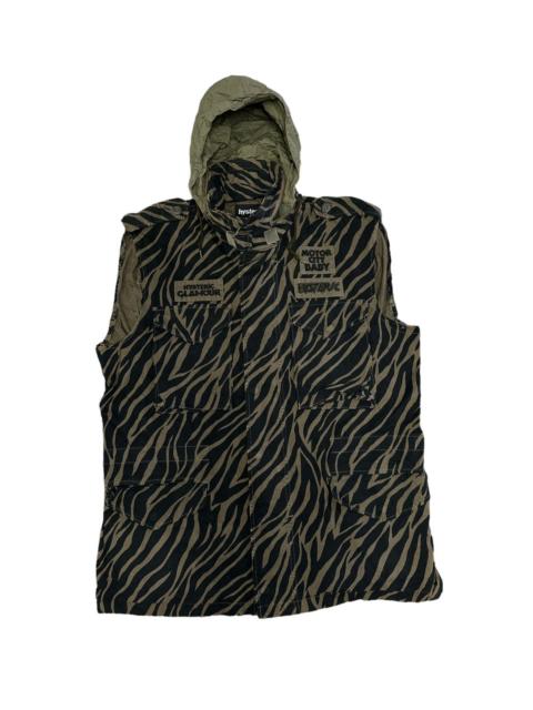 Hysteric Glamour VINTAGE HYSTERIC GLAMOUR TIGER STRIPE SLEEVELESS SHIRT