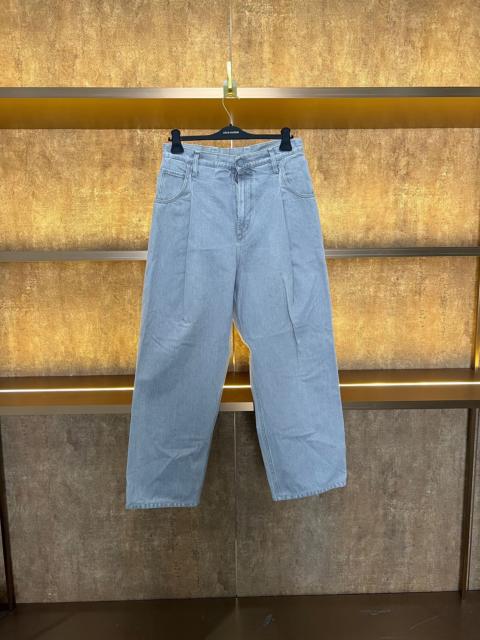 Louis Vuitton Louis vuitton baggy denim jeans in light blue
