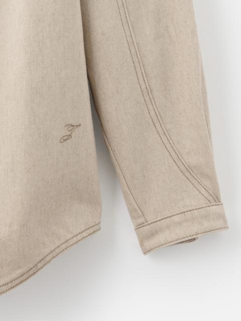 JACQUEMUS The Amelo de-Nîmes denim shirt