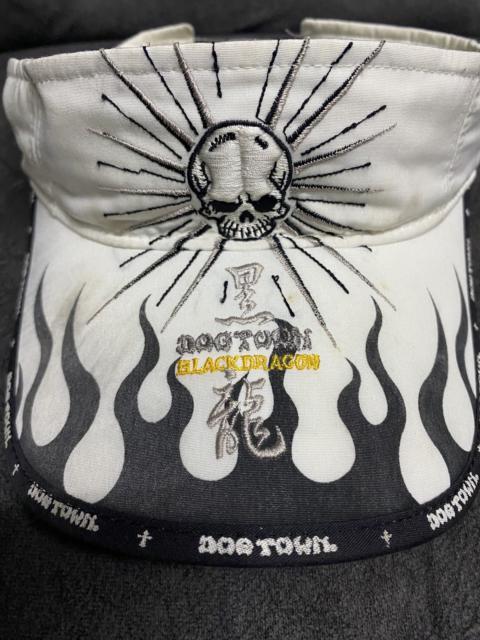 Other Designers Vintage DogTown Skull Embroidery Flames Half Cap