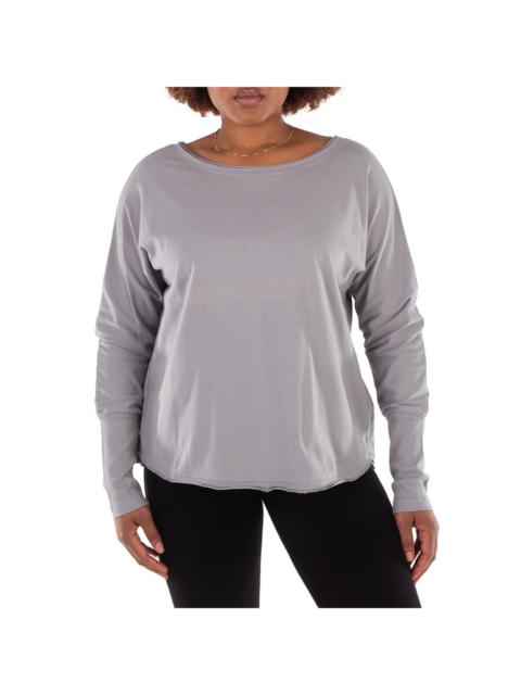 Other Designers The Good Tee The Effortless V-Neck Long Sleeve Tee