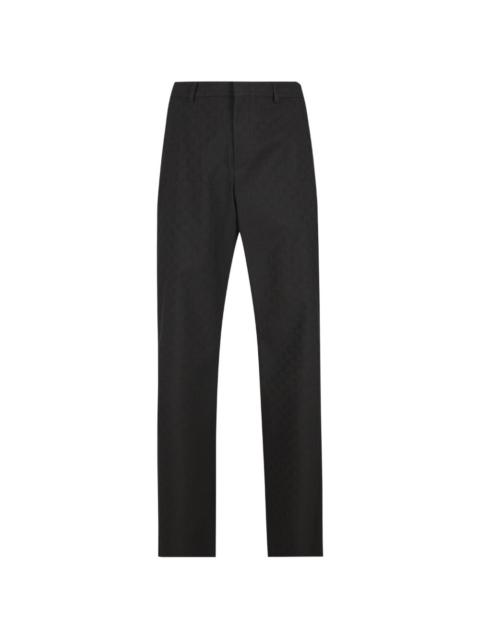 GUCCI Gucci Men Gg Wool Trousers