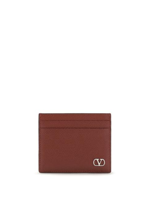 Valentino Valentino Garavani Men Vlogo Signature Card Holder