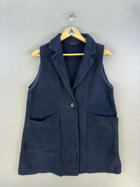 Yohji Yamamoto Y’s For Living by Yohji Yamamoto Button Jacket Vest