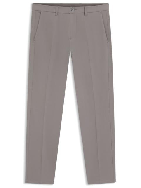 BOSS SLIM-FIT PANTS IN WATER-REPELLENT STRETCH FABRIC