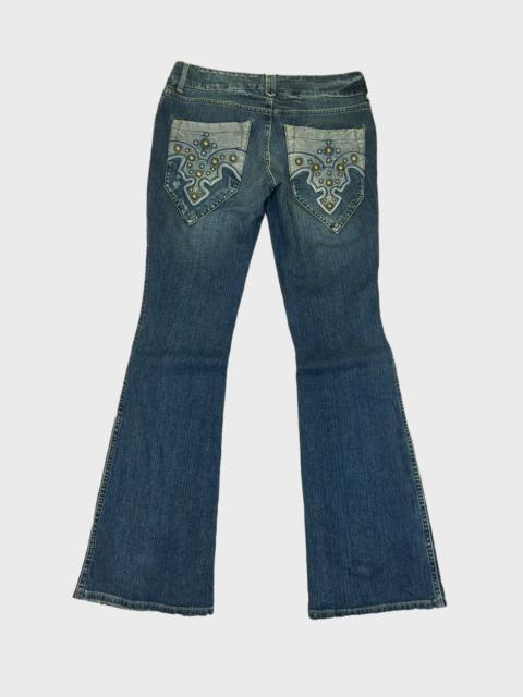 Other Designers Japanese Brand - FLARE LION JEANS STUDS POCKET DESIGN DENIM