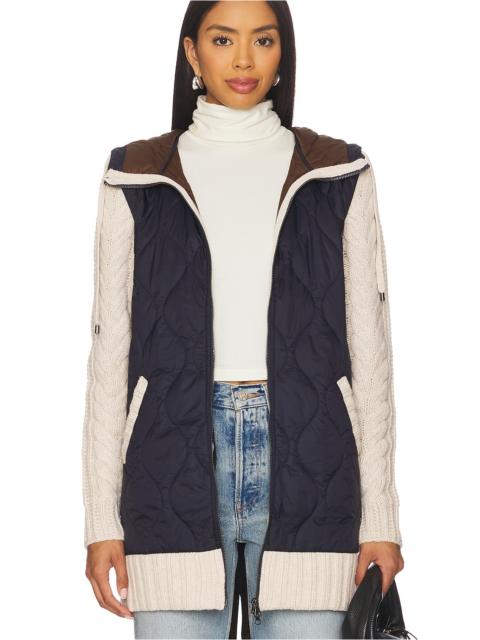 VERONICA BEARD Barrows Mixed Media Jacket