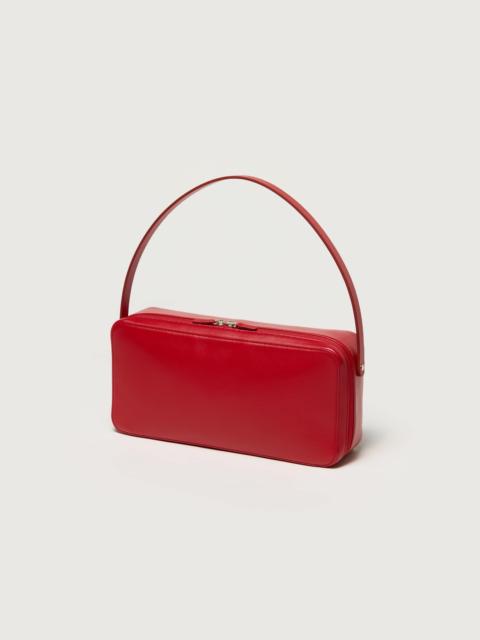 AURALEE LEATHER SQUARE BAG MADE BY AETA