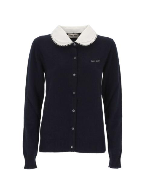 Miu Miu MIU MIU - Women Long Sleeve Polo Cardigan
