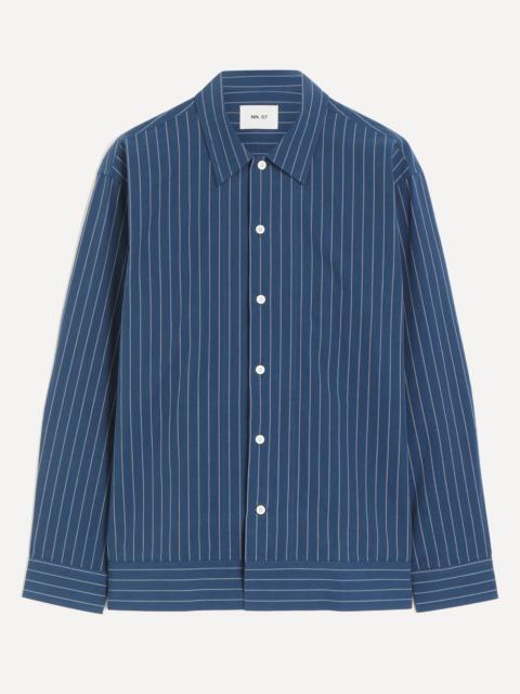 NN07 Striped Cotton Shirt