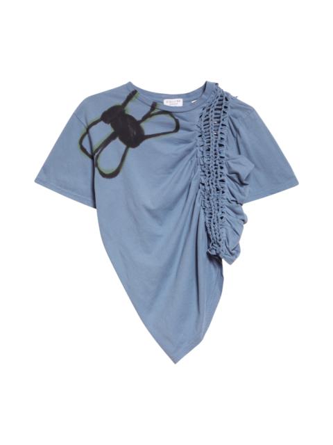 Collina Strada Collina Strada Clover Organic Cotton T-Shirt in Navy Bug at Nordstrom