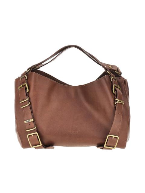 Diesel Diesel Leather Medium 'D-One' Bag Brown