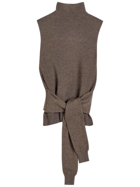 RÓHE Rohe Layered Merino Wool and Cashmere-blend top