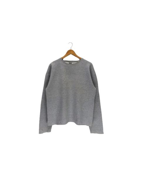 Jil Sander Plain Sweatshirt Made in italy