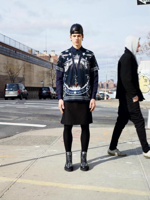 Givenchy Givenchy - RT - Pre-Fall 2012 - Shark & Mermaid-Print Tee