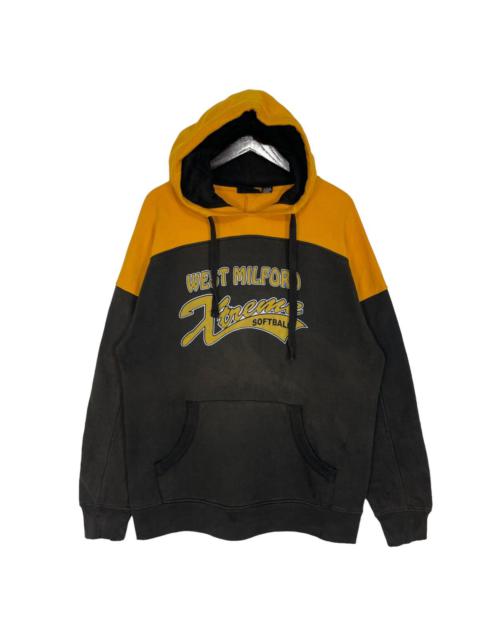 Other Designers Other - Pennant Sweatshirt Hoodie West Milford Softball Pullover