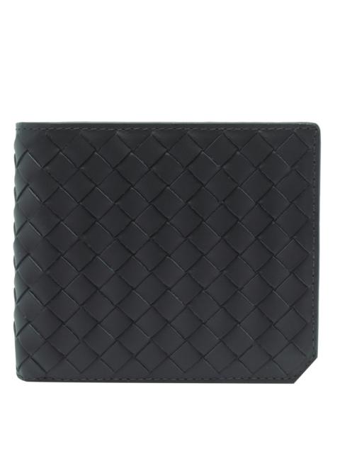Bottega Veneta Men Bi-Fold Small Intrecciato Wallet