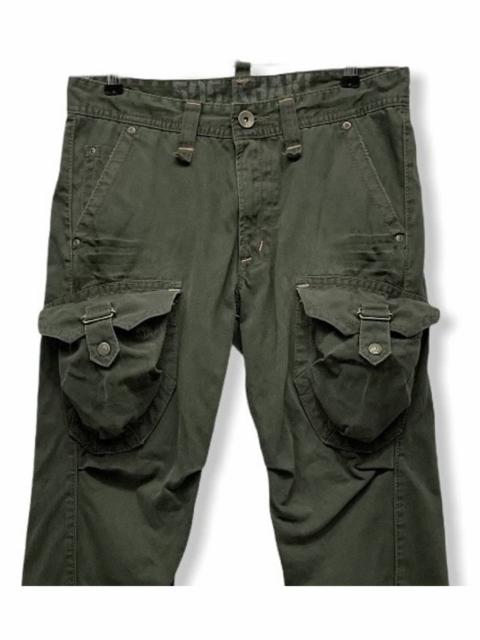 Other Designers Edwin - FYE🔥KHAKI 3D Pocket Bush Cargo Pants Travis Scott Style