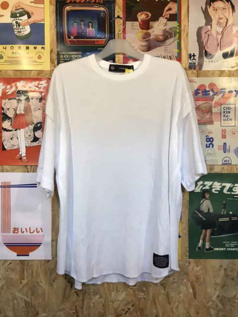 Gu X Undercover White Thermal Tee Shirt