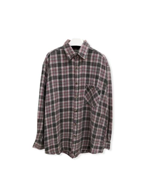 Other Designers Vintage - Vintage Wilderness Plaid Tartan Flannel Shirt 👕