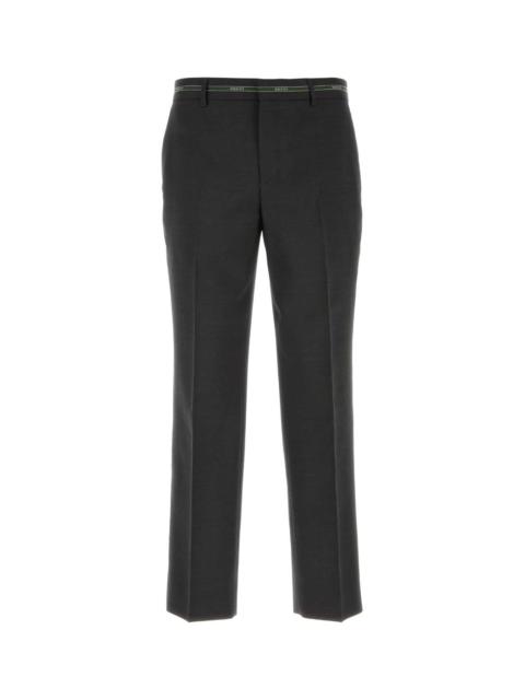 GUCCI Gucci Men Charcoal Wool Pant