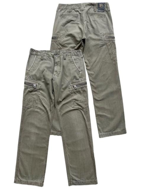 Archival Clothing - Vintage Evenriver Cargo Pants Multipocket Green Pants 33x31