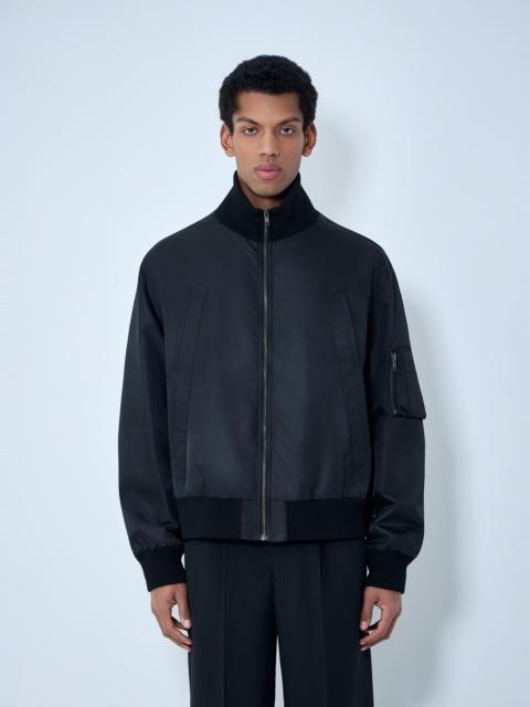 MM6 Maison Margiela High-Collar Bomber Jacket