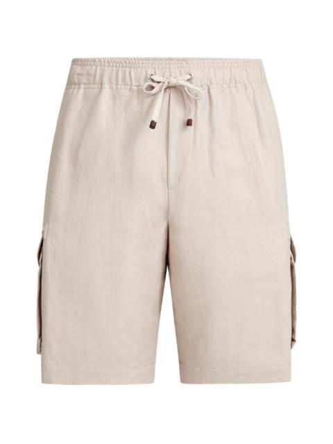 Brunello Cucinelli Brunello Cucinelli Men Linen Cargo Shorts