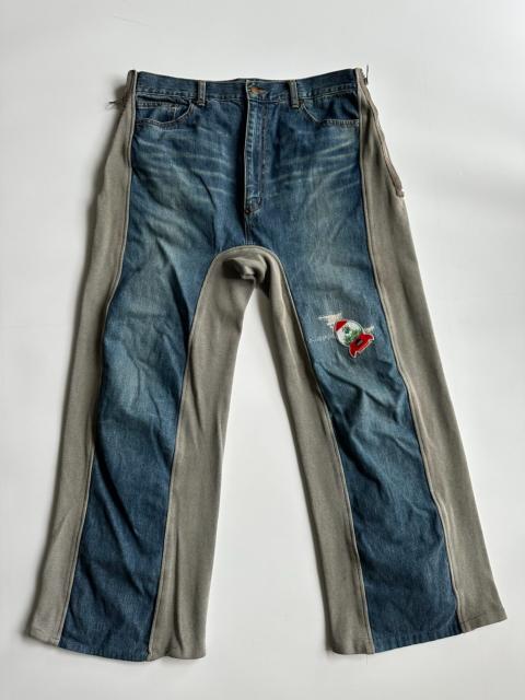 Maison MIHARAYASUHIRO Mihara Yasuhiro 90s patchwork denim jeans