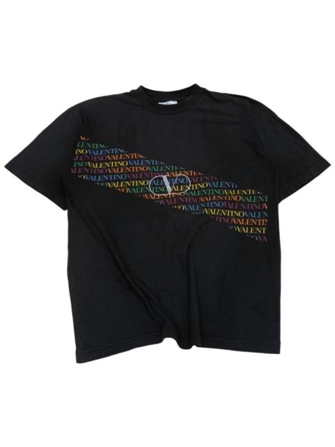 Valentino Rare! Vintage Valentino Made in Italy Center Logo Tee