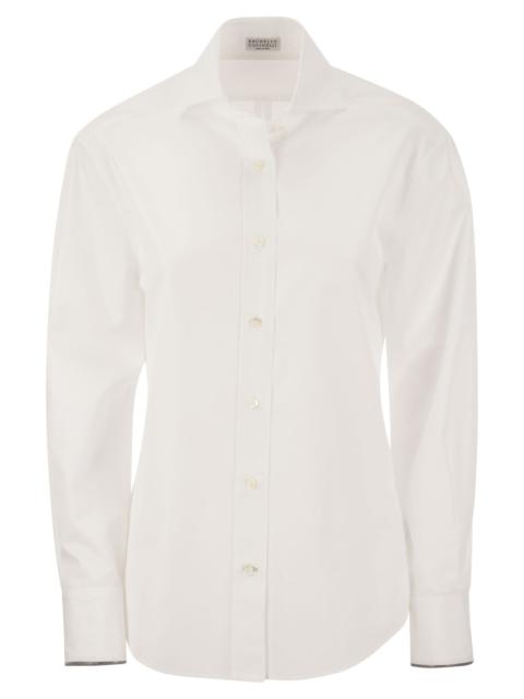 Brunello Cucinelli Women Cotton Poplin Shirt