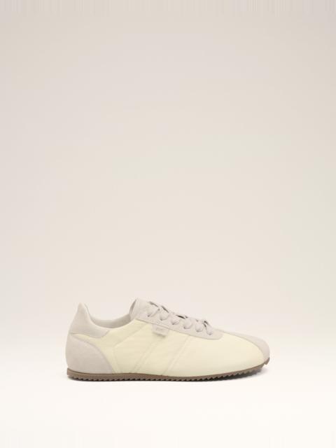 AMI Paris WHITE NYLON SOFT SNEAKERS