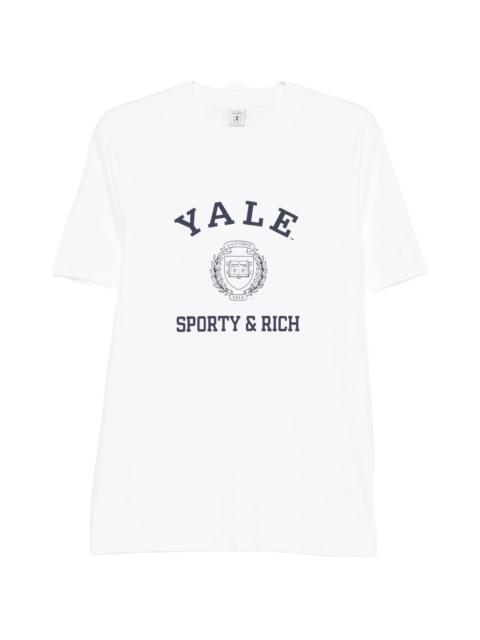 Sporty & Rich Sporty & Rich Logo-print T-shirt