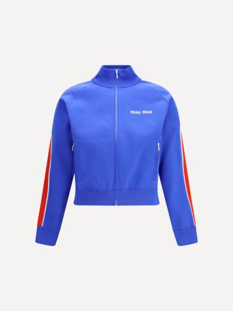 Miu Miu Zip-up Sweatshirt