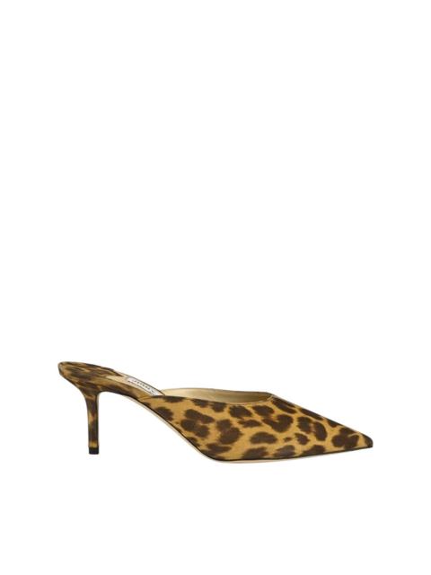 JIMMY CHOO Jimmy Choo RAV 65 Leopard Mules