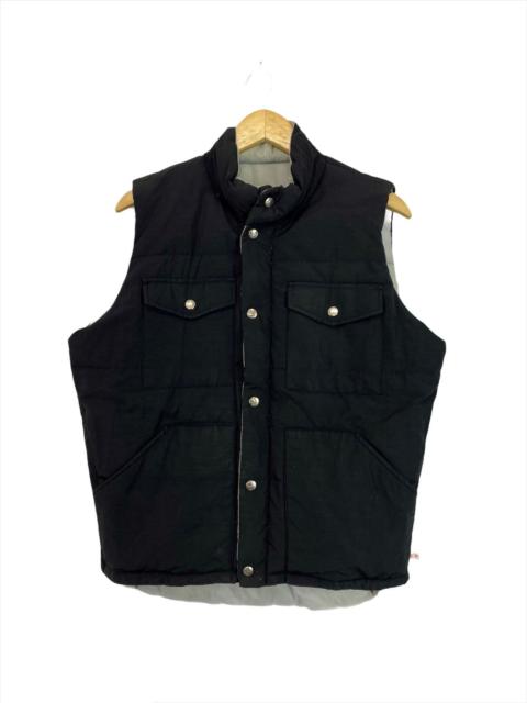 Other Designers Rare! Sugar Cane Henrylear Reversible Down Vest Jacket