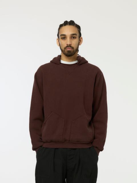 A.PRESSE VINTAGE ATTACHED HOOD SWEAT PARKA (BURGUNDY) SIS