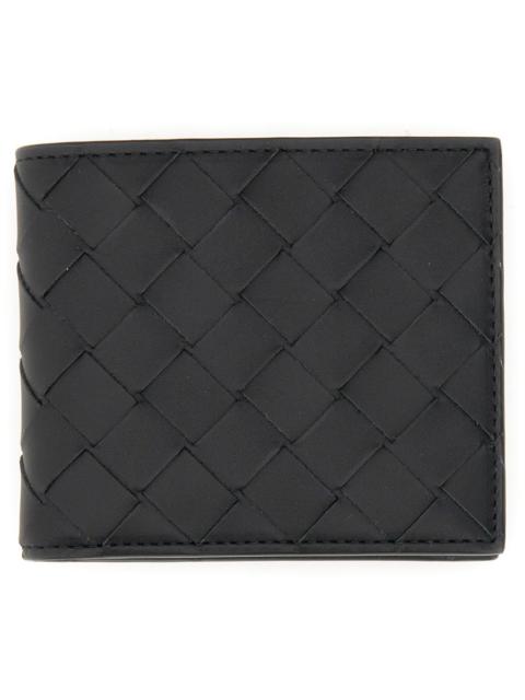 Bottega Veneta Bottega Veneta Men Portafoglio Bi-Fold In Pelle